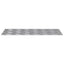 Trappe Tread Rektangulær 2 pcs Sølv 50 x 20 cm Aluminium