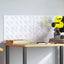 Trappe Tread Rektangulær 4 pcs Sølv 50 x 20 cm Aluminium