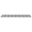 Trappe Tread Rektangulær 4 pcs Sølv 60 x 20 cm Aluminium