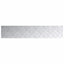 Trappe Tread Rektangulær 4 pcs Sølv 100 x 20 cm Aluminium