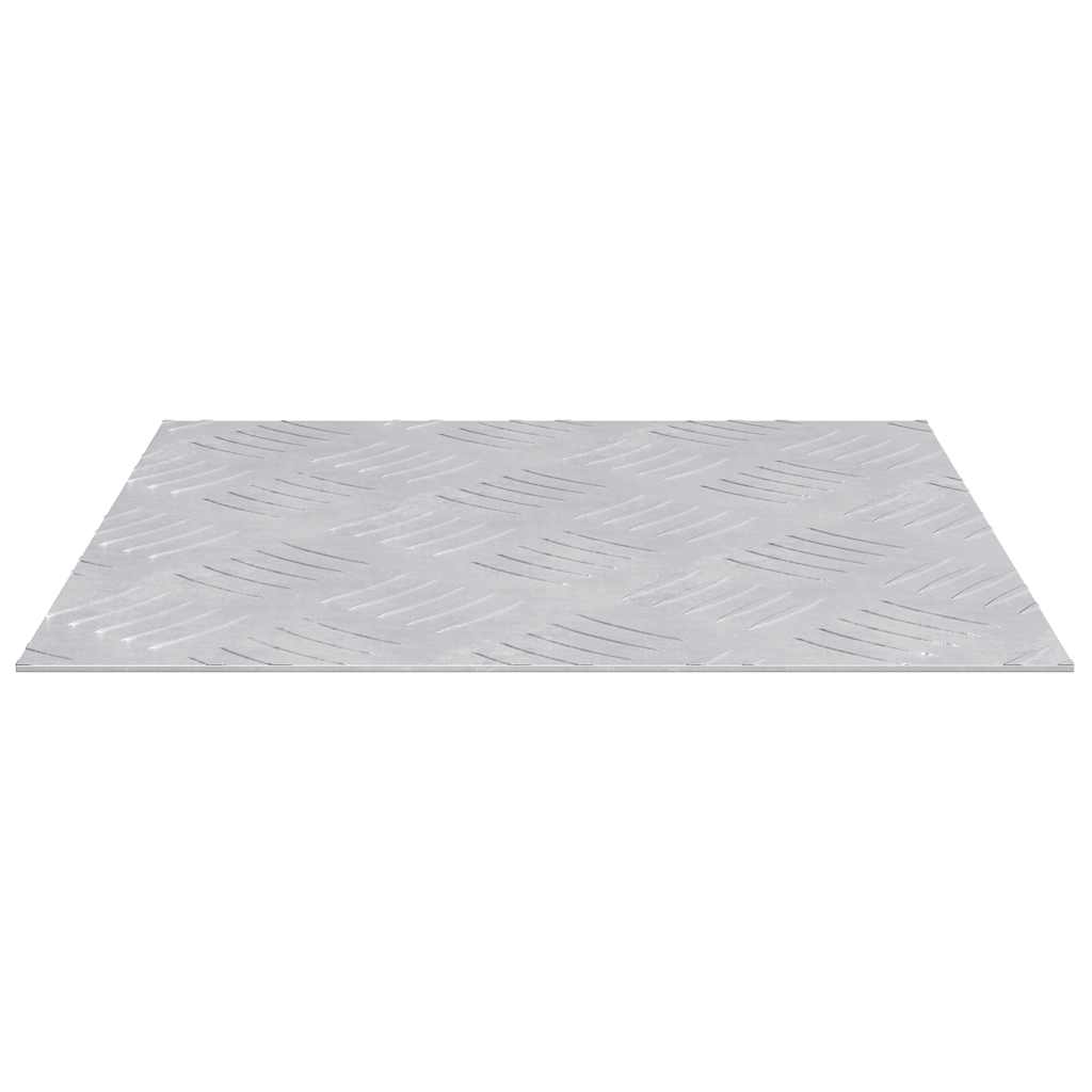 Trappe Tread Firkantet 2 pcs Sølv 30 x 30 cm Aluminium