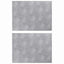 Trappe Tread Rektangulær 2 pcs Sølv 40 x 30 cm Aluminium