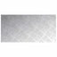 Trappe Tread Rektangulær 4 pcs Sølv 60 x 30 cm Aluminium