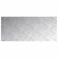 Trappe Tread Rektangulær 4 pcs Sølv 70 x 30 cm Aluminium