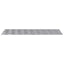 Trappe Tread Rektangulær 4 pcs Sølv 80 x 30 cm Aluminium