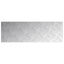 Trappe Tread Rektangulær 4 pcs Sølv 90 x 30 cm Aluminium