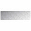 Trappe Tread Rektangulær 4 pcs Sølv 100 x 30 cm Aluminium