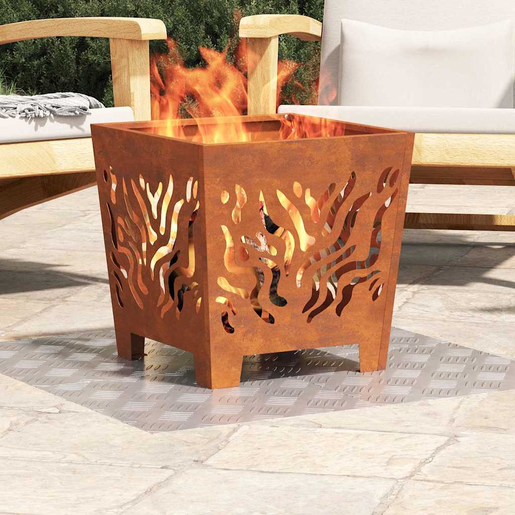 Trappe Tread Firkantet 4 pcs Sølv 40 x 40 cm Aluminium