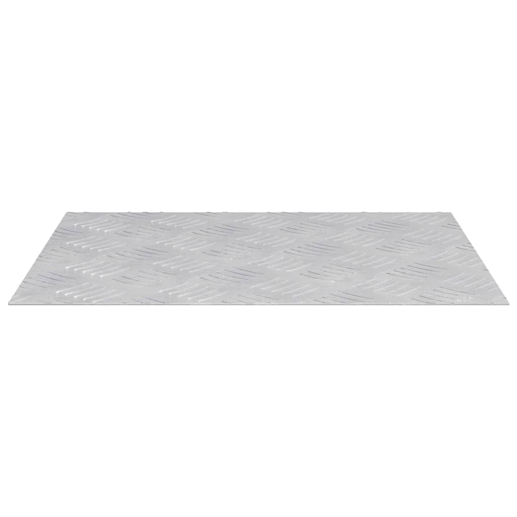 Trappe Tread Rektangulær 2 pcs Sølv 50 x 40 cm Aluminium