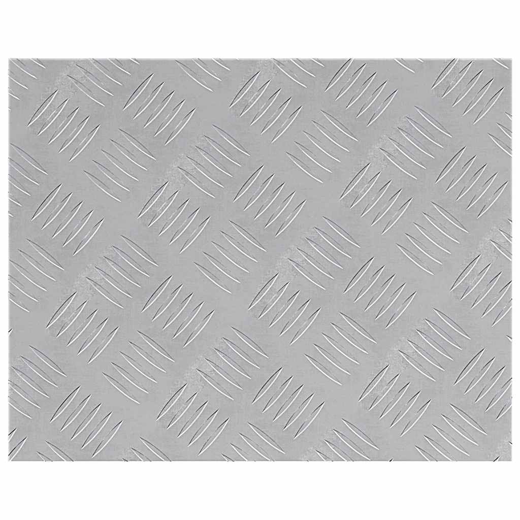 Trappe Tread Rektangulær 2 pcs Sølv 50 x 40 cm Aluminium