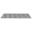 Trappe Tread Rektangulær 2 pcs Sølv 60 x 40 cm Aluminium