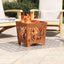 Trappe Tread Rektangulær 4 pcs Sølv 60 x 40 cm Aluminium