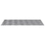 Trappe Tread Rektangulær 4 pcs Sølv 70 x 40 cm Aluminium