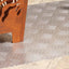 Trappe Tread Rektangulær 4 pcs Sølv 80 x 40 cm Aluminium