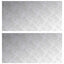 Trappe Tread Rektangulær 2 pcs Sølv 80 x 40 cm Aluminium