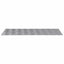 Trappe Tread Rektangulær 2 pcs Sølv 90 x 40 cm Aluminium