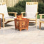 Trappe Tread Rektangulær 4 pcs Sølv 100 x 40 cm Aluminium