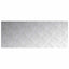 Trappe Tread Rektangulær 4 pcs Sølv 100 x 40 cm Aluminium