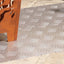 Trappe Tread Rektangulær 4 pcs Sølv 100 x 40 cm Aluminium