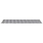 Trappe Tread Rektangulær 4 pcs Sølv 100 x 40 cm Aluminium