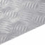 Trappe Tread Rektangulær 2 pcs Sølv 60 x 50 cm Aluminium