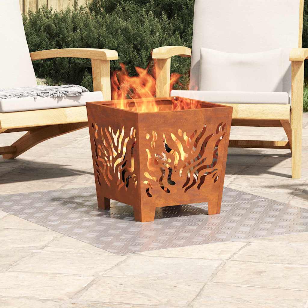 Trappe Tread Rektangulær 4 pcs Sølv 60 x 50 cm Aluminium