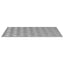 Trappe Tread Rektangulær 2 pcs Sølv 70 x 50 cm Aluminium