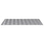 Trappe Tread Rektangulær 2 pcs Sølv 80 x 50 cm Aluminium