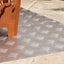 Trappe Tread Rektangulær 2 pcs Sølv 100 x 50 cm Aluminium