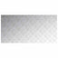 Trappe Tread Rektangulær 4 pcs Sølv 100 x 50 cm Aluminium