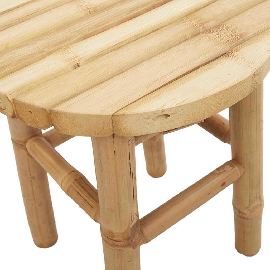 Taburet Naturlig bambus 30 x 30 x 36 cm Bambus
