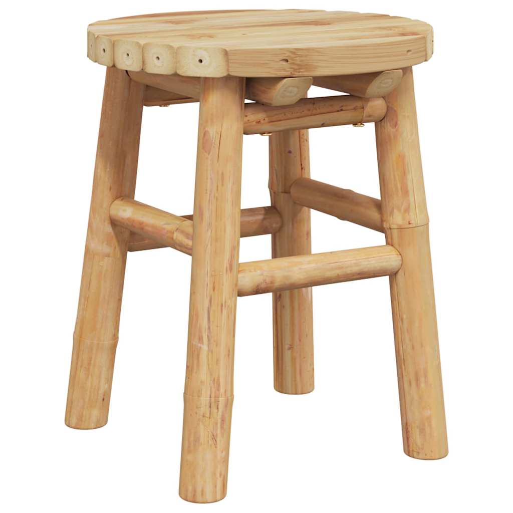 Taburet Naturlig bambus 30 x 30 x 36 cm Bambus