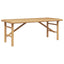 Sofabord Brun 110 x 50 x 43 cm Bambus