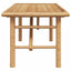 Sofabord Brun 110 x 50 x 43 cm Bambus