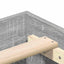 Sengestel Grå Sonoma 203 x 93 x 25 cm Konstrueret træ