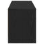 tv-bord 102x30x37,5 cm konstrueret træ sort egetræsfarve