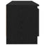 tv-bord 102x30x36 cm konstrueret træ sort egetræsfarve