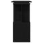 Bord Sort eg 200 x 50 x 76 cm Konstrueret træ