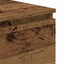 skænk 60x35x76 cm konstrueret træ antikt træ