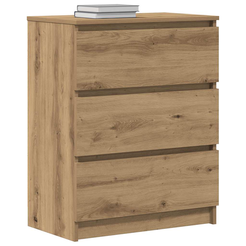 skænk 60x35x76 cm konstrueret træ kunsteg