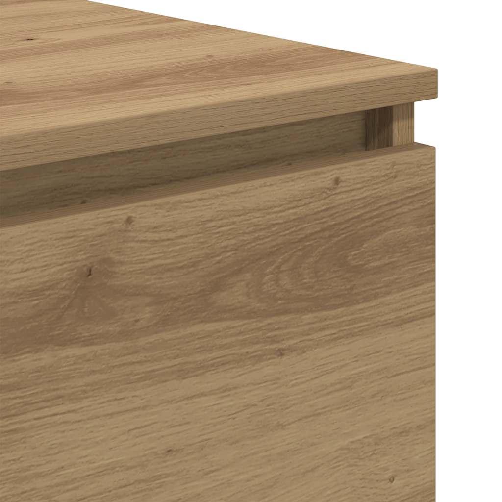 skænk 60x35x76 cm konstrueret træ kunsteg