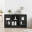 Sideboard Sort eg 120 x 30,5 x 70 cm Konstrueret træ