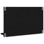 Spejlhylde Sort eg 60 x 10,5 x 37 cm Konstrueret træ