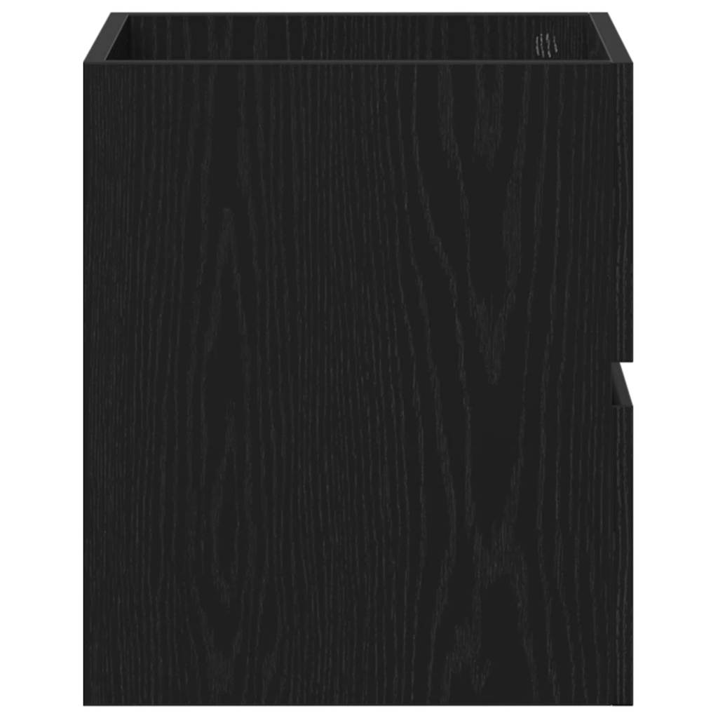 underskab til håndvask 41x38,5x45 cm konstrueret træ sort-eg