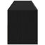 TV-skab med LED Sort eg 120 x 35 x 40 cm Konstrueret træ