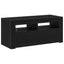 TV-skab Sort eg 90 x 35 x 40 cm Konstrueret træ
