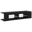 TV-skab Sort eg 135 x 39 x 30 cm Konstrueret træ