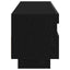 TV-skab Sort eg 100 x 35 x 40 cm Konstrueret træ