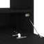 TV-skab Sort eg 80 x 35 x 40 cm Konstrueret træ