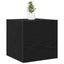 Vægmonteret TV Skab Vægmonteret 2 pcs Sort eg 30,5 x 30 x 30 cm